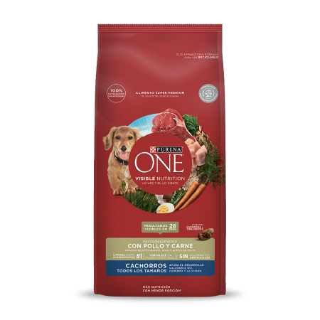 Imagen de bolsa de Cat Chow Adultos Sabor Carne, Frente.